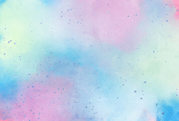 背景素材_水彩テクスチャ_パステルカラー