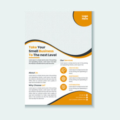 Creative Modern And Professional Corporate Business Flyer Template Design
