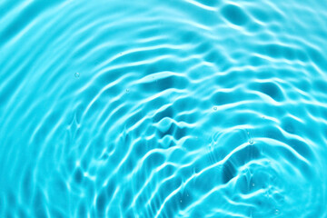 Surface of clean water with ripples