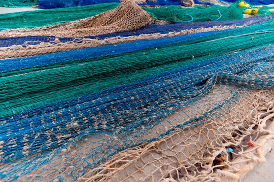 Fischernetze, Mallorca Spanien