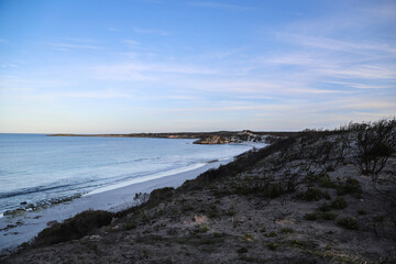 beach at sunset