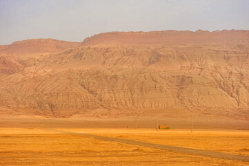 Huoyanshan Scenery in Xinjiang, China