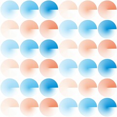 gradation illustration of blue and pink community circle pattern combination of blue and pink abstract transparent cone shaped. Illustration of bubbles with pink gradient color. pattern illustration