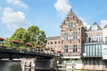 Foto auf Acrylglas Peter Bridge in Gorinchem, (Gorkum), Provinz Südholland, Niederlande © Holland-PhotostockNL