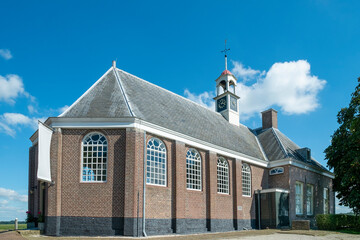 Schokland, Noordoostpolder, Flevoland province, The Netherlands 