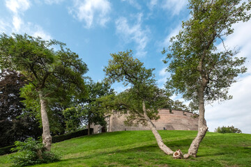 The Burcht in Leiden, South Holland Province, The Netherlands