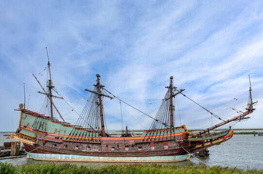 Port of Leystad, Flevoland Province, The Neherlands