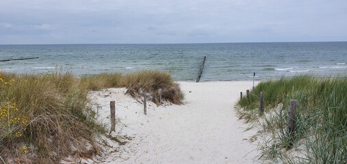 Strandzugang an der Ostsee