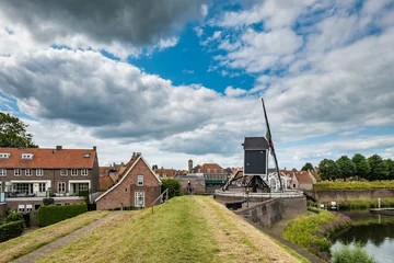 Foto auf Leinwand HISTORICAL Heusden, Noord-Brabant Province, The Netherlands © Holland-PhotostockNL