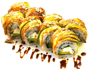 Japanese national food sushi