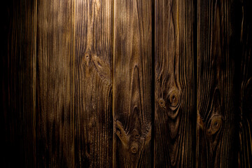 Obraz premium Wooden brown background. Wood texture