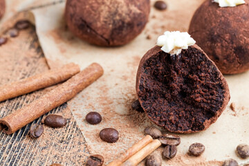 traditional dessert sweetness chocolate potato