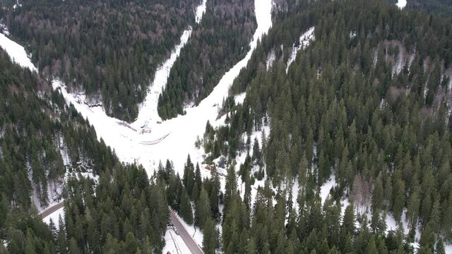 malina pamporovo ski resort hyperlapse