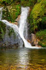 Picturesque waterfall