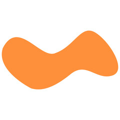 Abstract Organic Blob Aesthetic