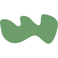 Abstract Organic Blob Aesthetic