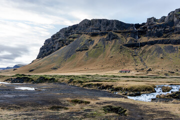 landscape in the mountains Iceland
