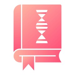 Vector Biology Glyph Gradient Icon Design