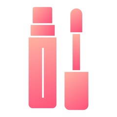 Vector Concealer Glyph Gradient Icon Design