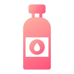 Vector Toner Glyph Gradient Icon Design
