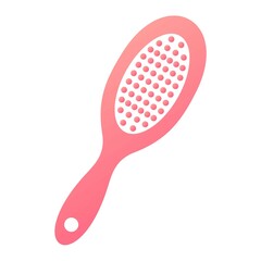 Vector Hair Brush Glyph Gradient Icon Design