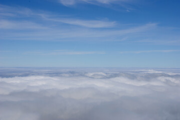 Madeira at the atlantic ozean, view over the clouds, on the way to pico do arieiro (c)WOB