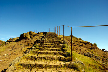Madeira at the atlantic ocean, stairway to heaven, pico do arieiro, Portugal (c)WOB