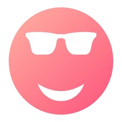 Vector Cool Glyph Gradient Icon Design