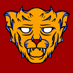 lion head mascot
