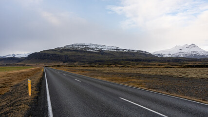 road to the mountains Iceland