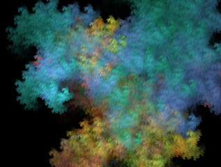 Imaginatory fractal abstract background Image