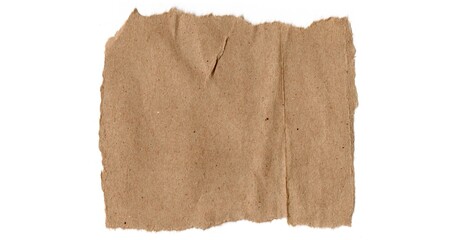 Kraft torn and creased Paper Texture for Background	