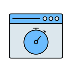 fast response Vector icon which is suitable for commercial work and easily modify or edit it

