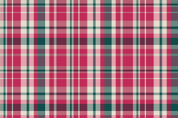 Seamless tartan plaid pattern background with vintage color.