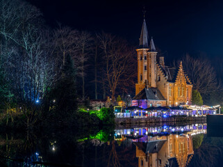 Obraz premium Beautiful old city of Bruges.