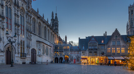 Obraz premium Old city of Bruges.