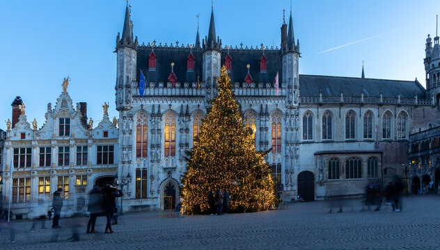 Bruges old city center.