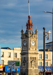 clock tower in the city