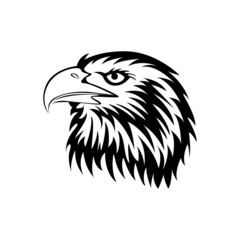 eagle vector sketch .. Tribal art tattoo .. t-shirt design ..