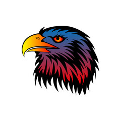 eagle vector sketch .. Tribal art tattoo .. t-shirt design ..
