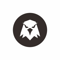 eagle logo, eagle head icon vector