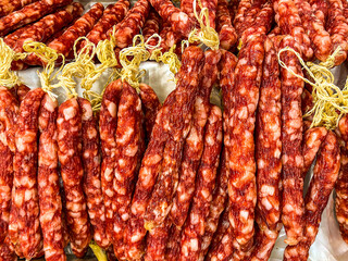 Cantonese Sausage, Delicious cantonese food Chinese sausage