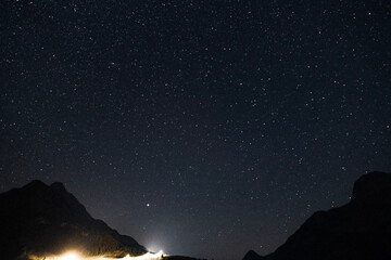 starry night sky