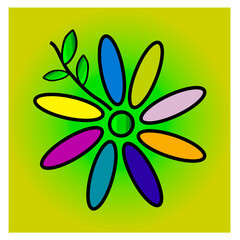 flower background, flower, vector, illustration, floral, nature, design, spring, plant, leaf, petal, icon, art, flora, blossom, bloom, summer, decoration, element, beauty, color, symbol, yellow