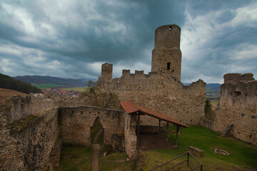 Burgruine Brandenburg in thueringen