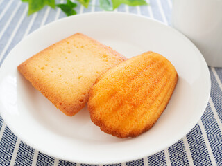 マドレーヌとフィナンシェ