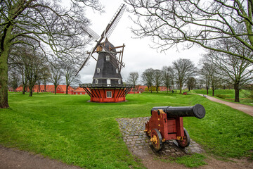 Windmill at Kastellet- Copenhagen, Denmark © Tomasz Warszewski