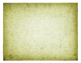 Green Vintage paper texture background - clipping path 