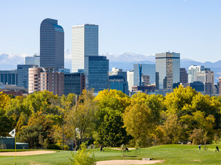 Fototapeta na wymiar Denver, Colorado, USA, Rocky Mountains.