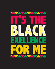 black history month t-shirt design.